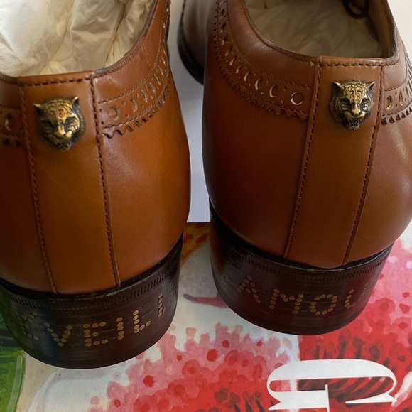 NIB Full set Gucci men’s waxed calf brogues - Picture 3 of 16